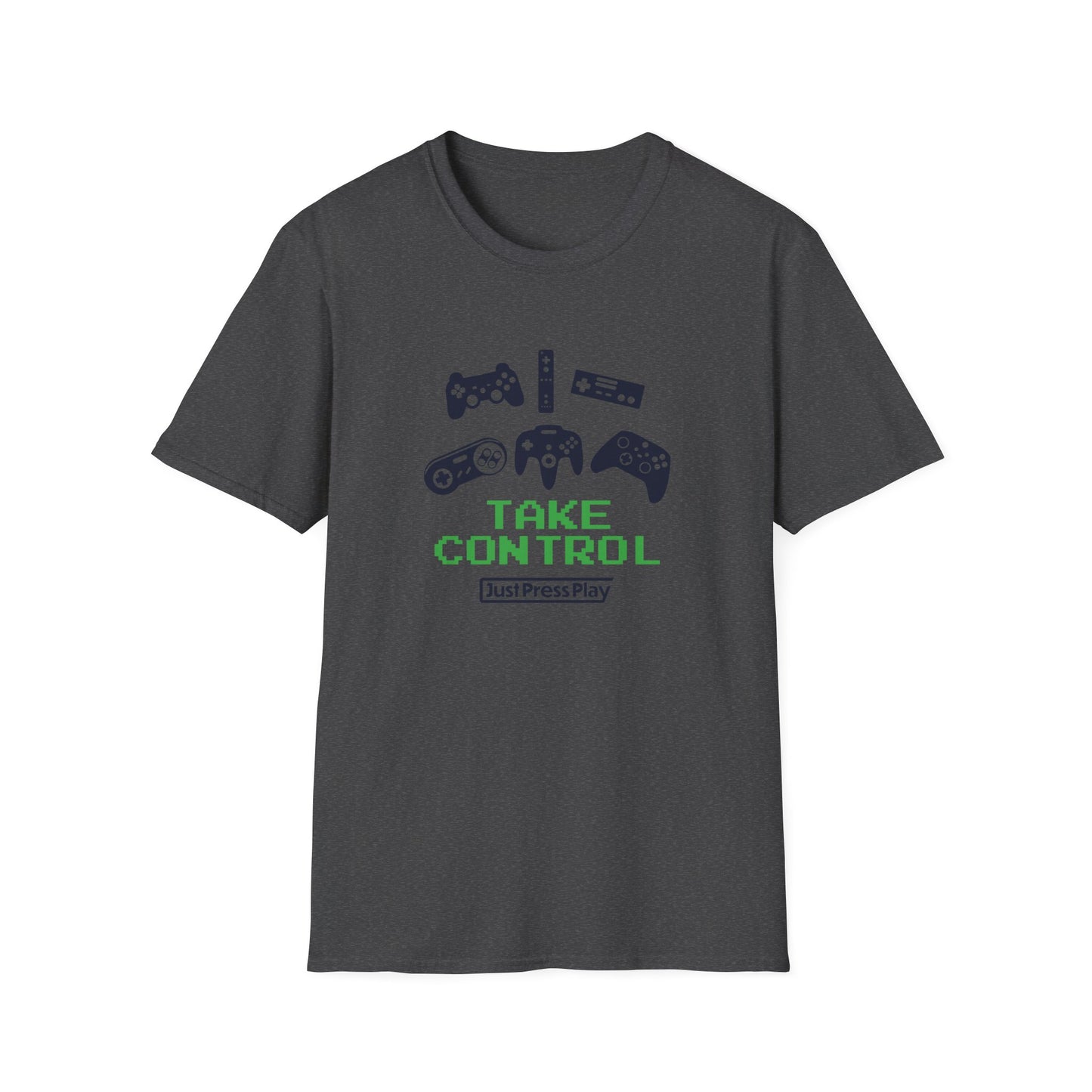 Just Press Play Unisex Softstyle T-Shirt - Control