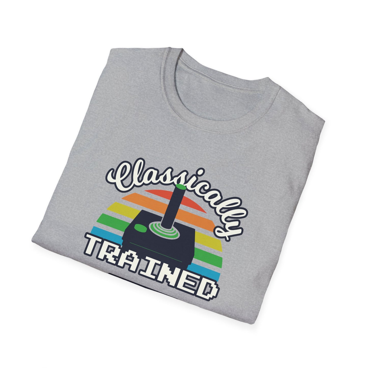 Just Press Play Unisex Softstyle T-Shirt - Classically Trained
