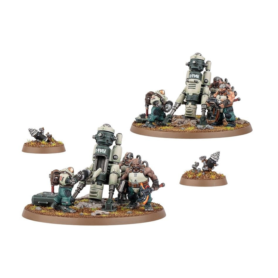 Warhammer 40,000 Leagues of Votann Cthonian Earthshakers - 4 Citadel Miniatures - Games Workshop