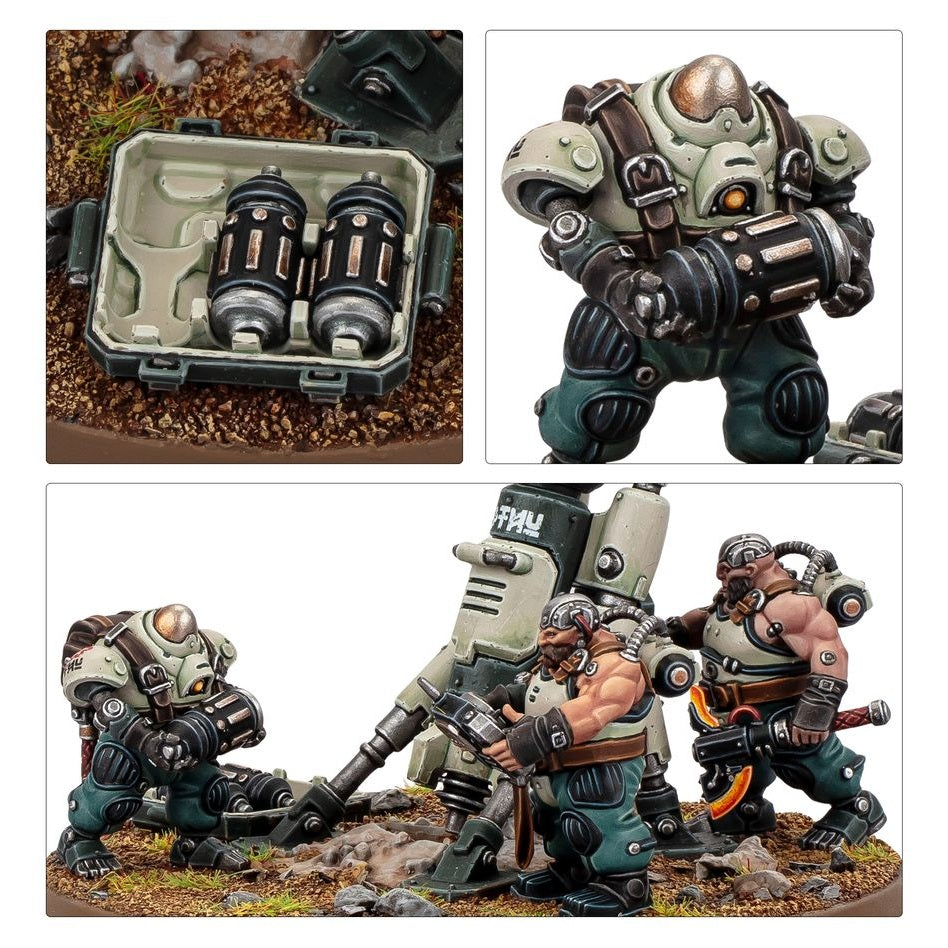 Warhammer 40,000 Leagues of Votann Cthonian Earthshakers - 4 Citadel Miniatures - Games Workshop