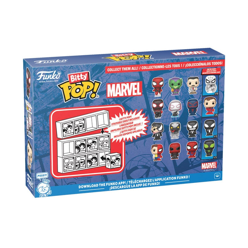 Marvel Spider-Man Series 3 Venom Vinyl Figure 4-Pack - Funko - Bitty POP!