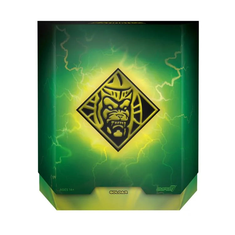 Mighty Morphin Power Rangers Goldar Figure - Super7 - ReAction: Ultimates