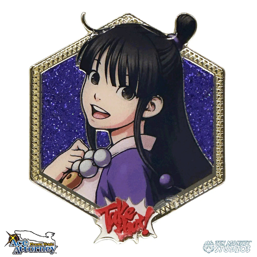 Ace Attorney Maya Fey Pin - Zen Monkey Studios - Golden Series 2