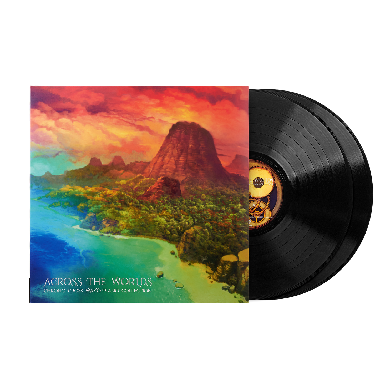 Across the Worlds: Chrono Cross Piano Collection - Vinyl Record Set 2xLP, Wayo