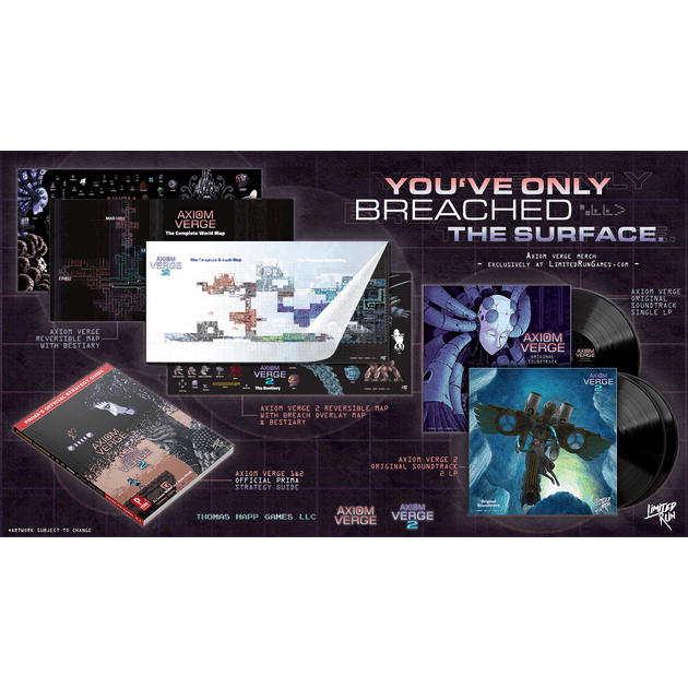 Axiom Verge 2 Soundtrack - Vinyl Record Set 2xLP