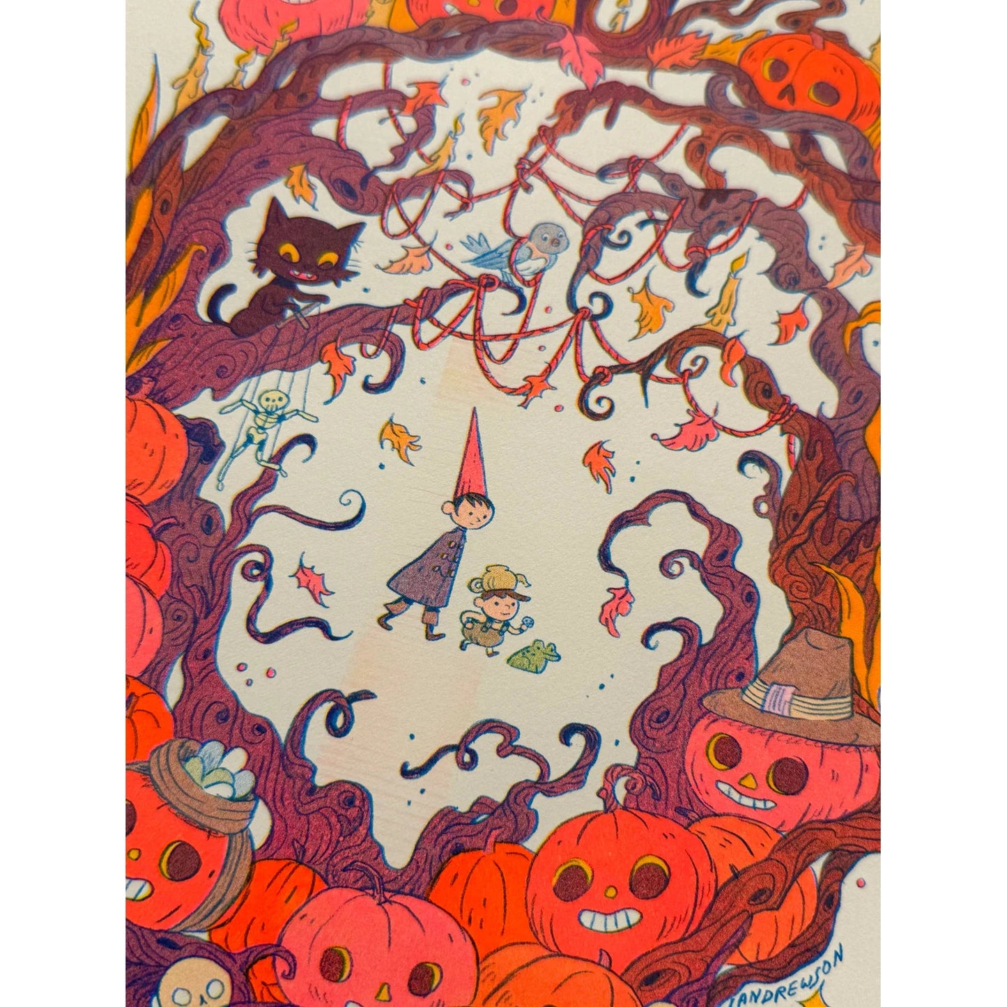 Ain’t That Just The Way - Over the Garden Tribute Riso Print - by Natalie Andrewson