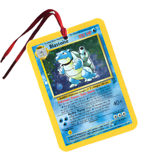 Pokemon Blastoise Card Air Freshener - Madcap & Company Pokemon Blastoise Card Air Freshener - Madcap & Company