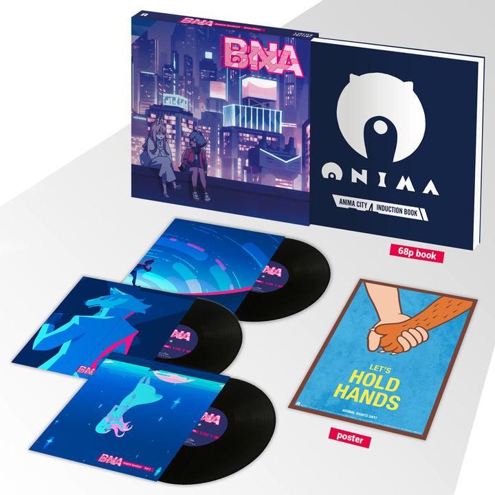BNA: Brand New Animal OST - Vinyl Record Set 3xLP