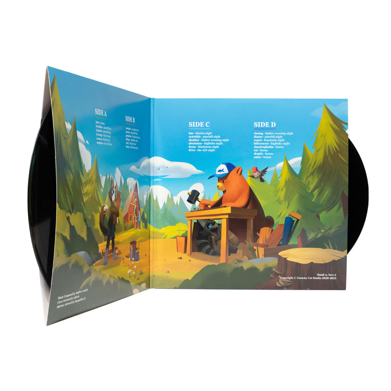 Bear and Breakfast Soundtrack - Vinyl Record Set 2xLP