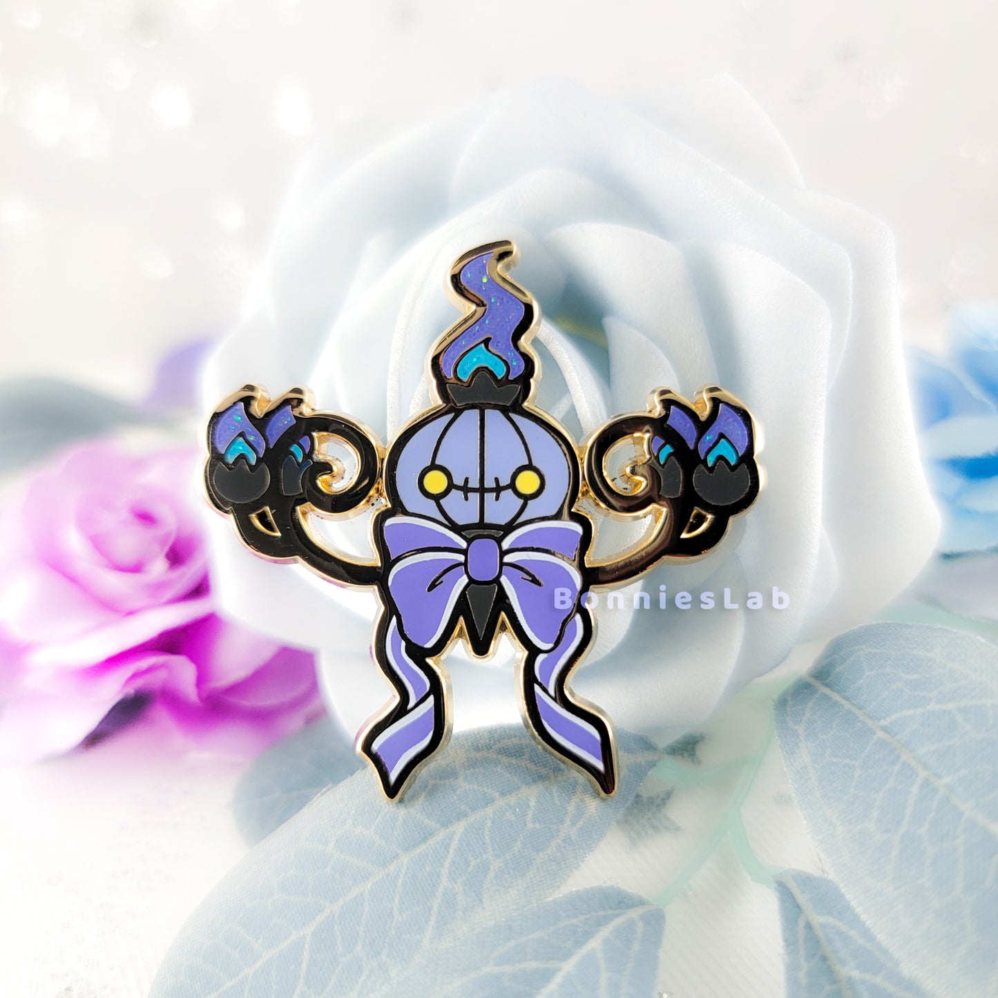 Chandelure Enamel Pin - Bonnies Lab