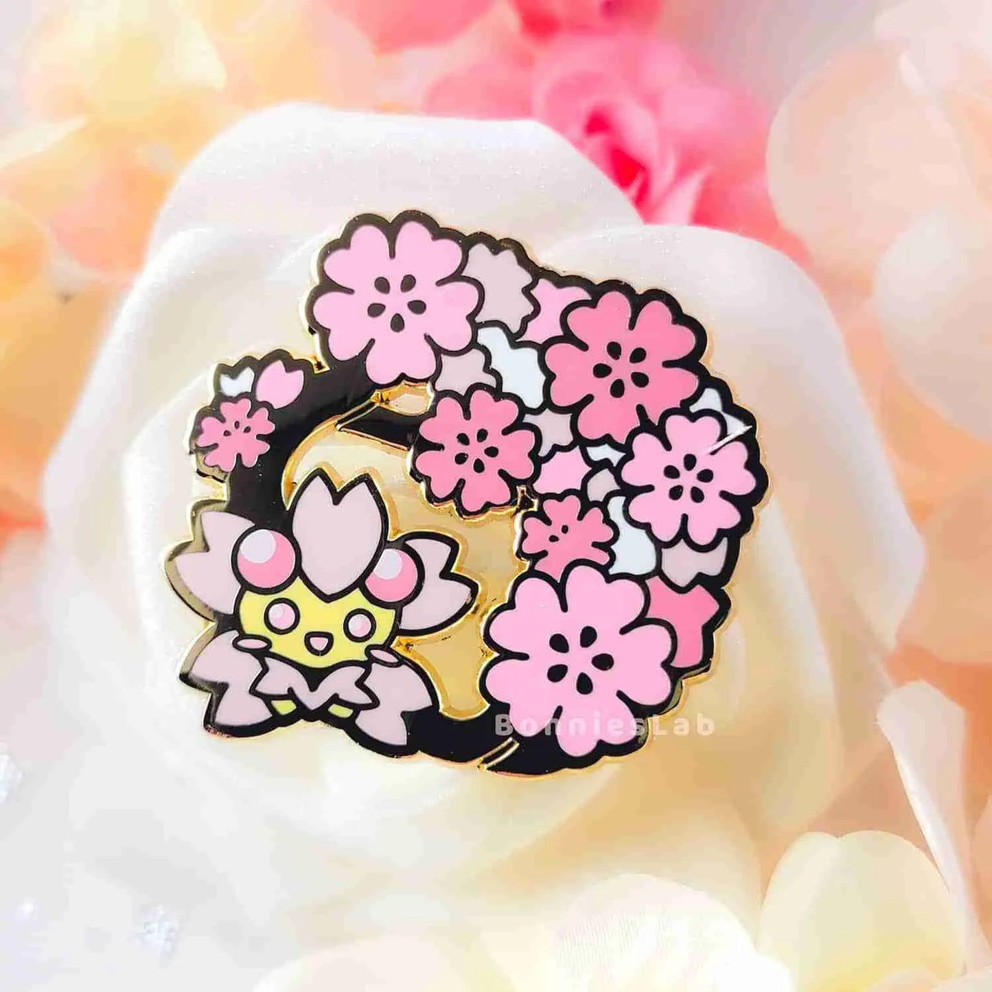 Sunshine Cherrim Enamel Pin - Bonnies Lab