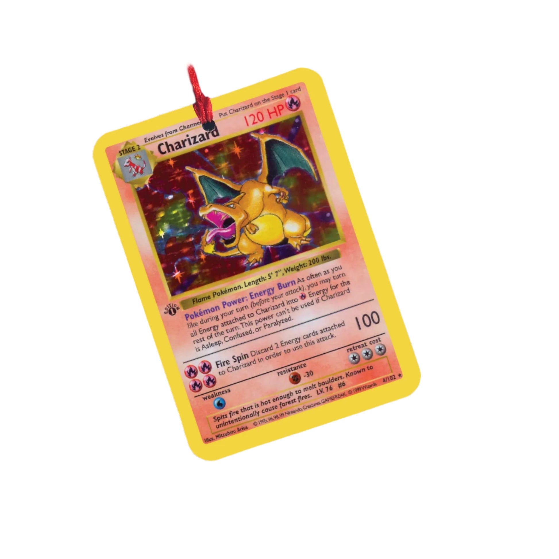 Pokemon Charizard Card Air Freshener - Madcap & Company