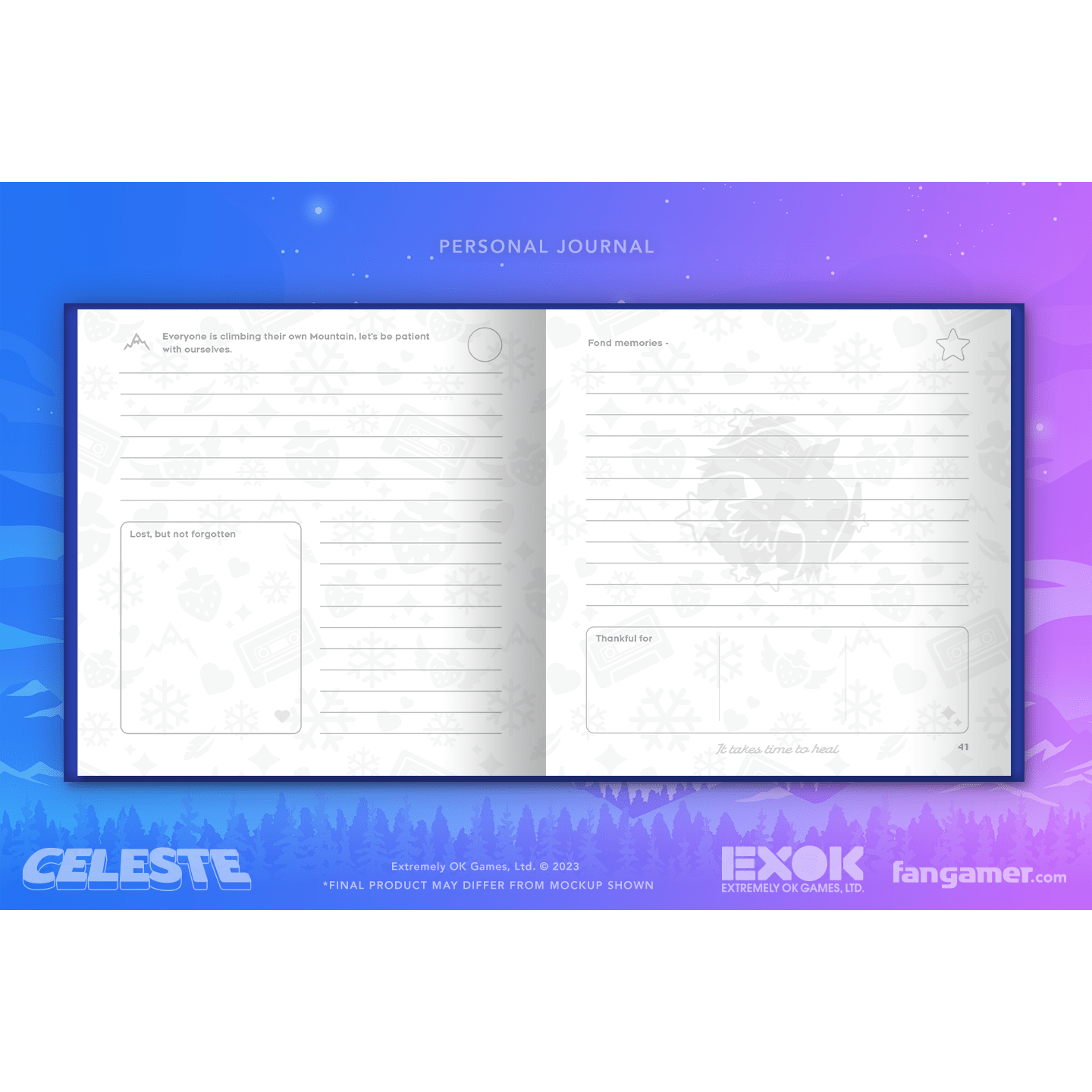Celeste Reflection Art Album and Journal Set