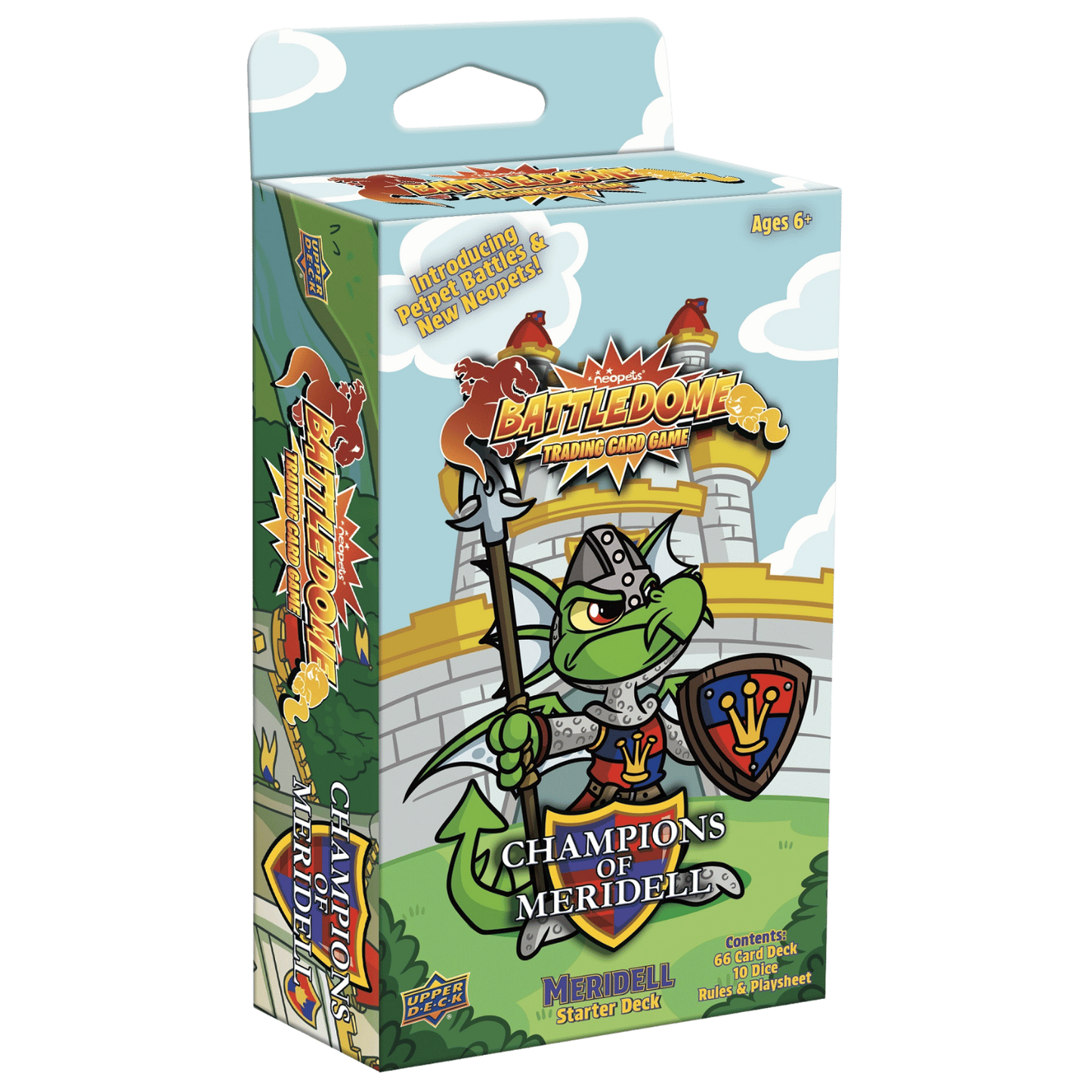 Neopets Battledome TCG Champions of Meridell Starter Deck - Upper Deck