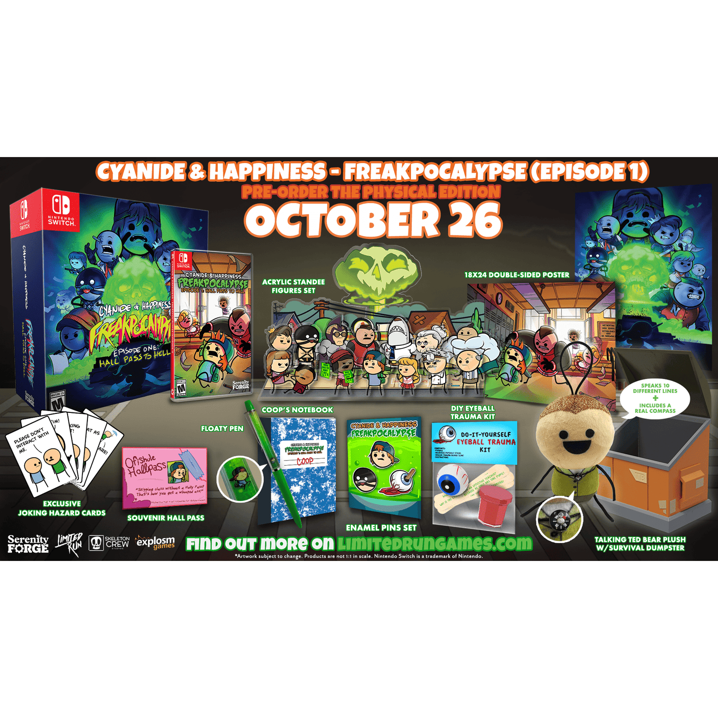 Cyanide & Happiness: Freakpocalypse Collector's Edition - Nintendo Switch