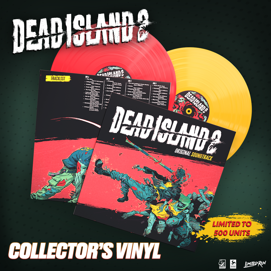 Dead Island 2 Soundtrack - Vinyl Record Set 2xLP, Red & Yellow