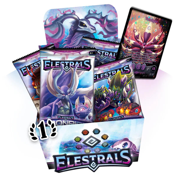 Elestrals TCG Moonrise Booster Pack - 10 Cards