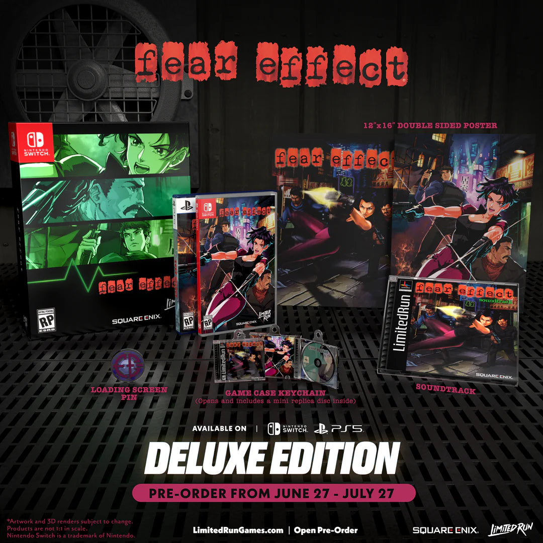 Fear Effect Deluxe Edition - Nintendo Switch - Limited Run Games, Square Enix