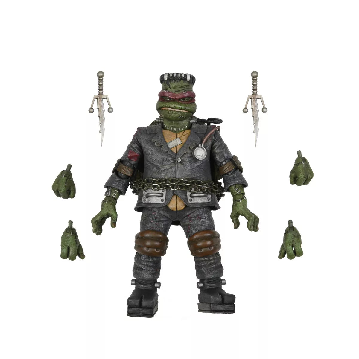 tmnt x universal monsters Universal Monsters x Teenage Mutant Ninja Turtles Ultimate Raphael as Frankenstein's Monster Action Figure