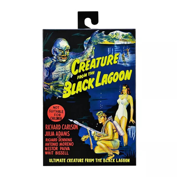 Universal Monsters Creature From The Black B&W