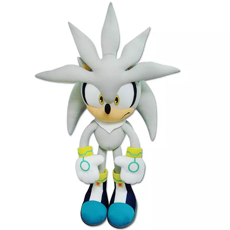 Sonic the Hedgehog 20" Jumbo Plush Large, Silver - Great Eastern Entertainment