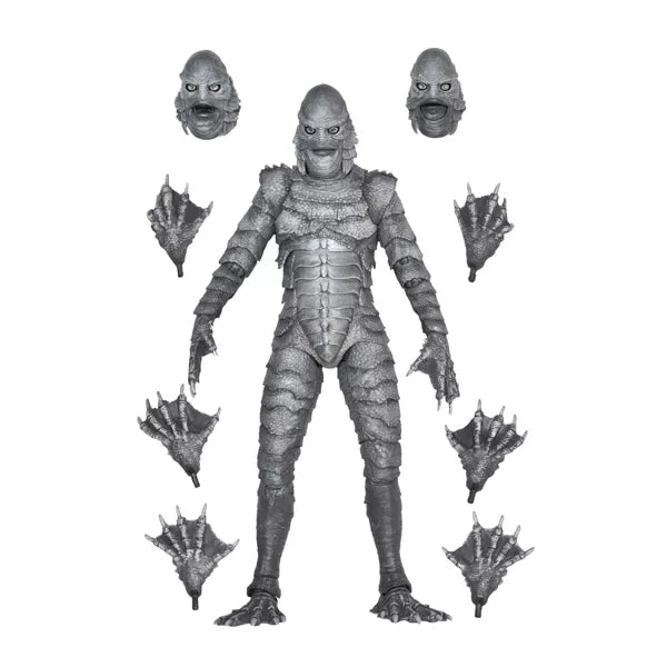 black monsters Universal Monsters Creature From The Black (B&W)