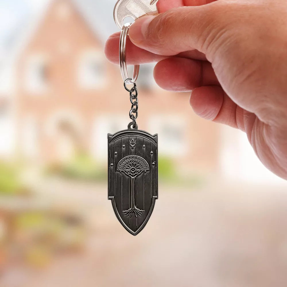 The Lord of the Rings Crest of Gondor Metal Keychain - Fanattik Collectibles - Numbered Limited Edition!