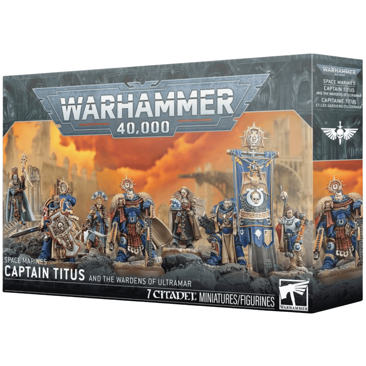 WH 40K Space Marines: Captain Titus and Wardens