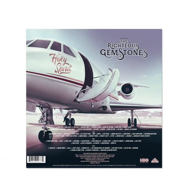 The Righteous Gemstones Soundtrack - Music by Joseph Stephens - 2 LP White & Gold 180g Vinyl Record Set + 7" EP