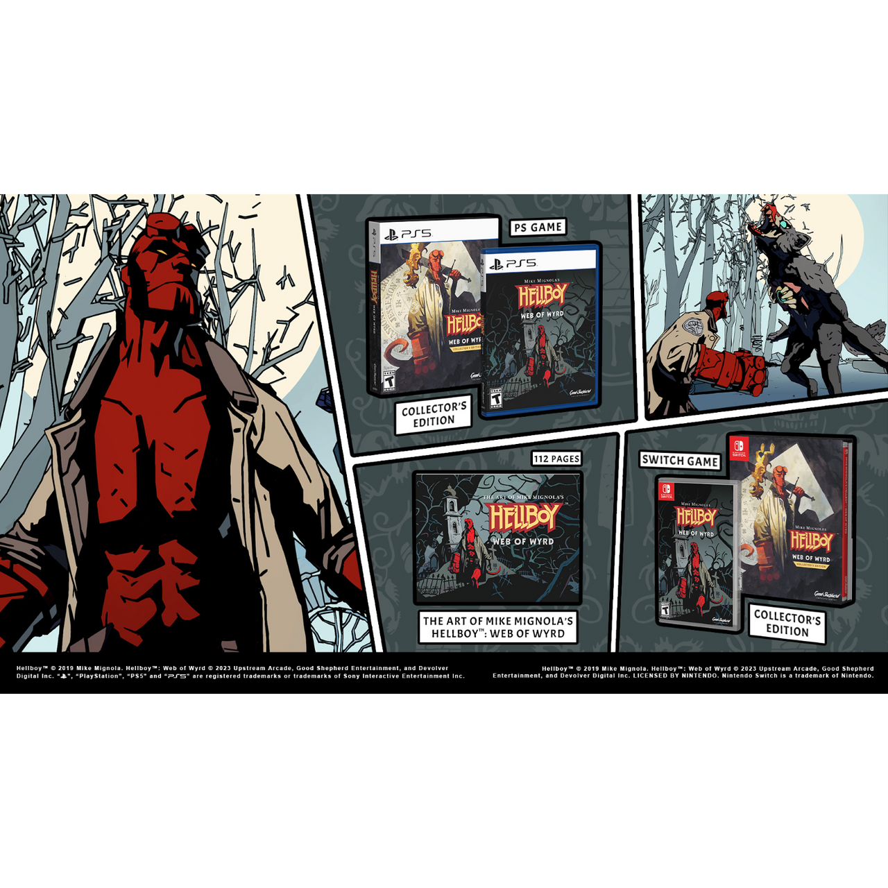 Hellboy: Web of Wyrd Collectors Edition - Nintendo Switch