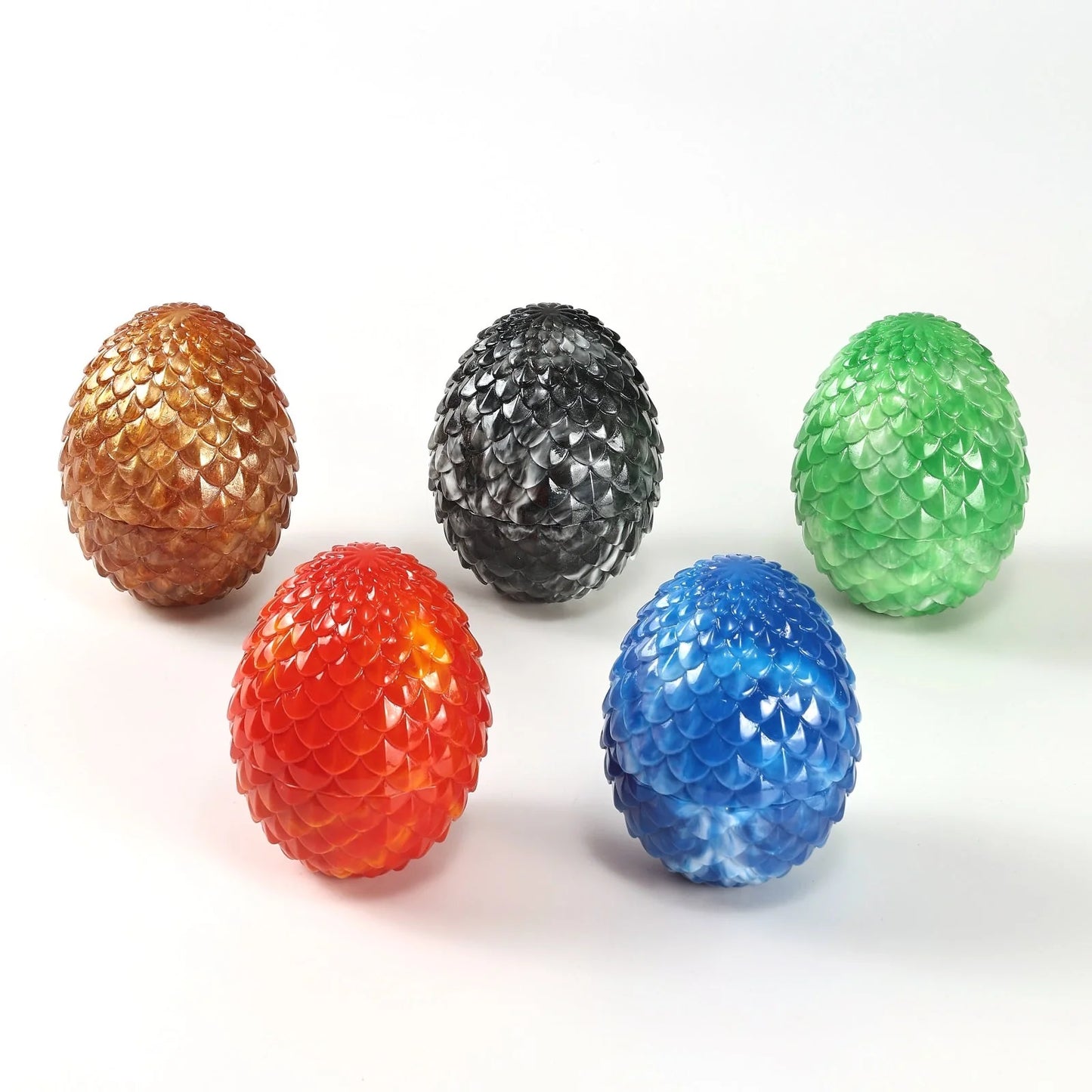Dragon's Hoard RPG Mystery Treasure Egg - Dice Set, Bag, Enamel Pin & More! - Hymgho Dice