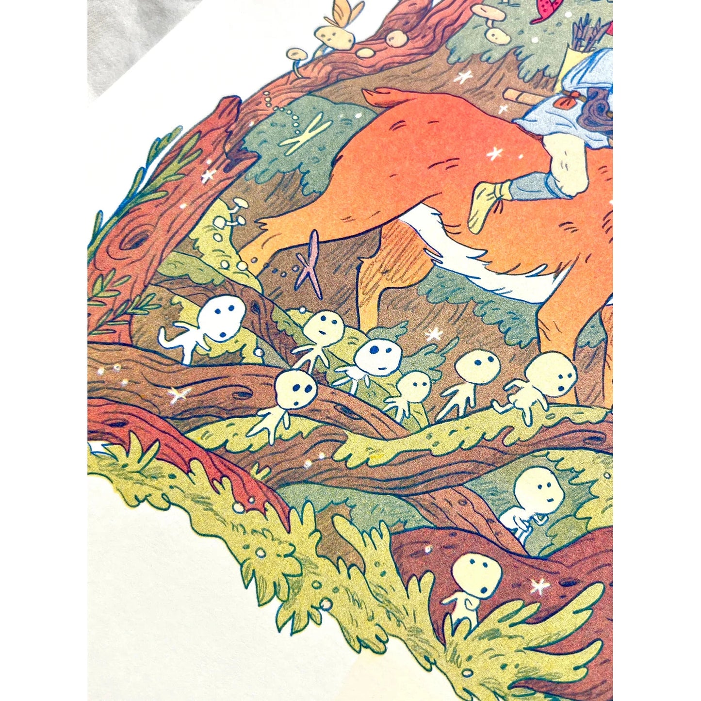 Princess Mononoke Large Print - Natalie Andrewson