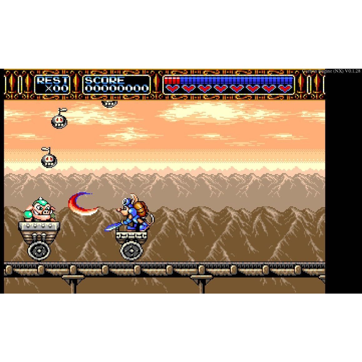 Rocket Knight Adventures: Re-Sparked Classic Edition - Nintendo Switch Limited Run #209