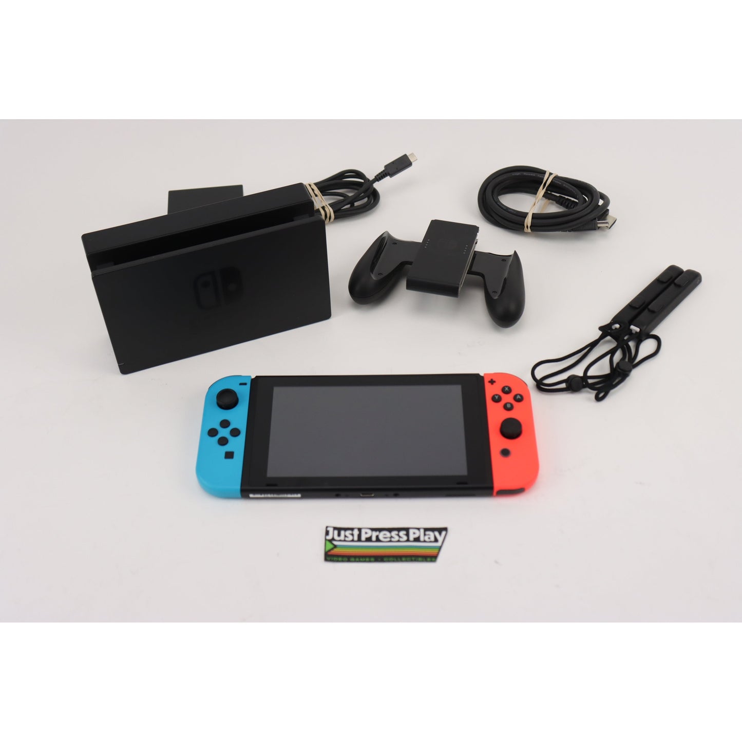 Nintendo Switch Console Bundle: 2019 Model HAC-001 -01 with Joy-Cons - Pre-owned Guarantee!
