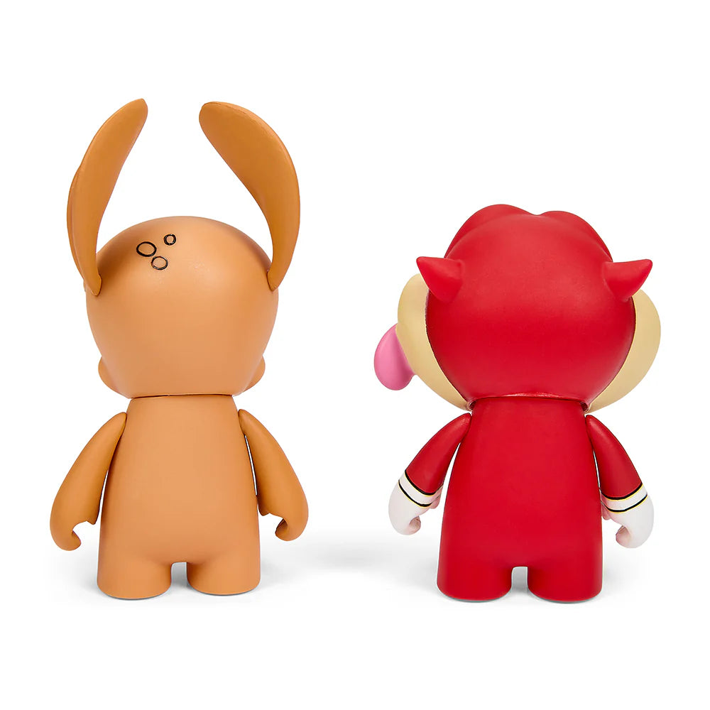 Ren & Stimpy 3" Vinyl Figure 2-Pack - Kidrobot x Nick - '90s Collection
