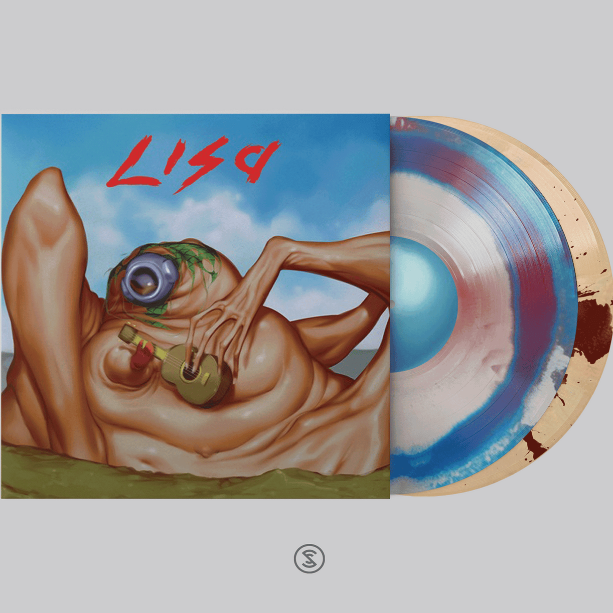 LISA: PAIN & JOY Original Game Soundtrack OST - Vinyl Record Set 2xLP, Painful Blood & Joyful Blue