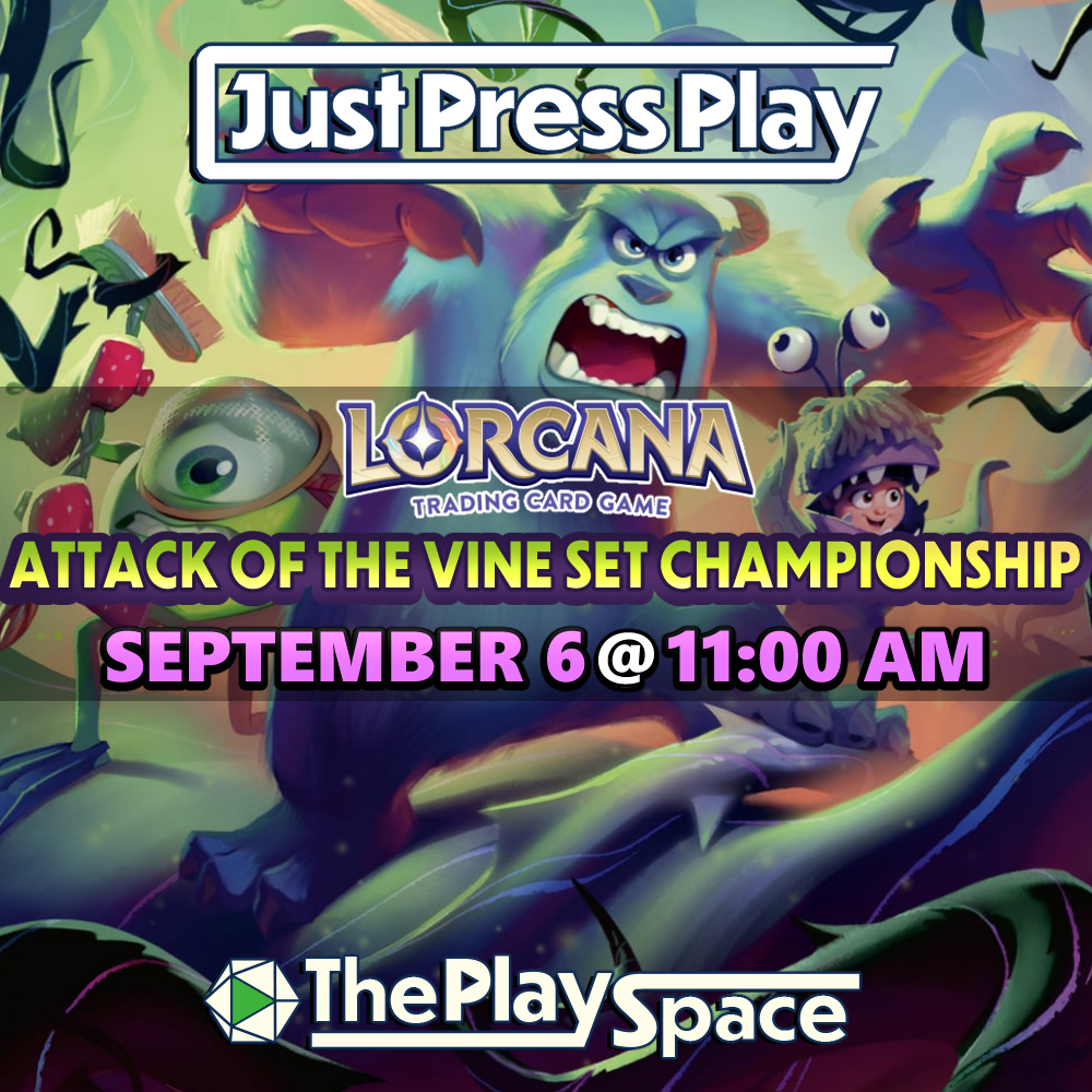 Lorcana Attack of the Vine Set Championship Event Tickets