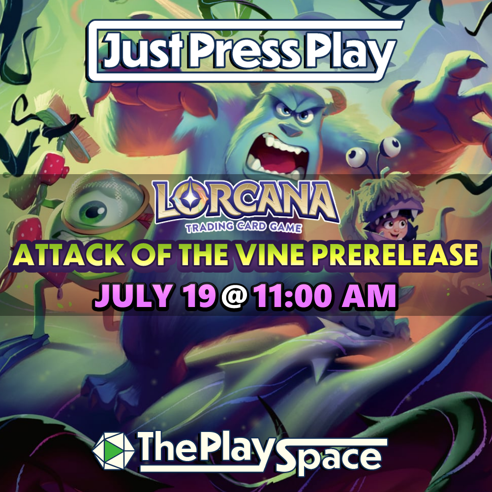 Disney Lorcana: Attack of the Vine Prerelease!