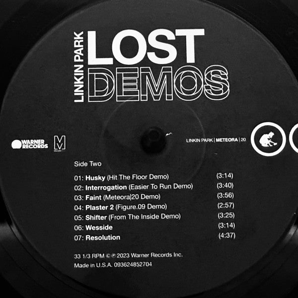 Linkin Park Lost Demos Vinyl