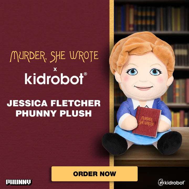Murder, She Wrote Jessica Fletcher 7.5" Plush Toy - Kidrobot - Phunny
