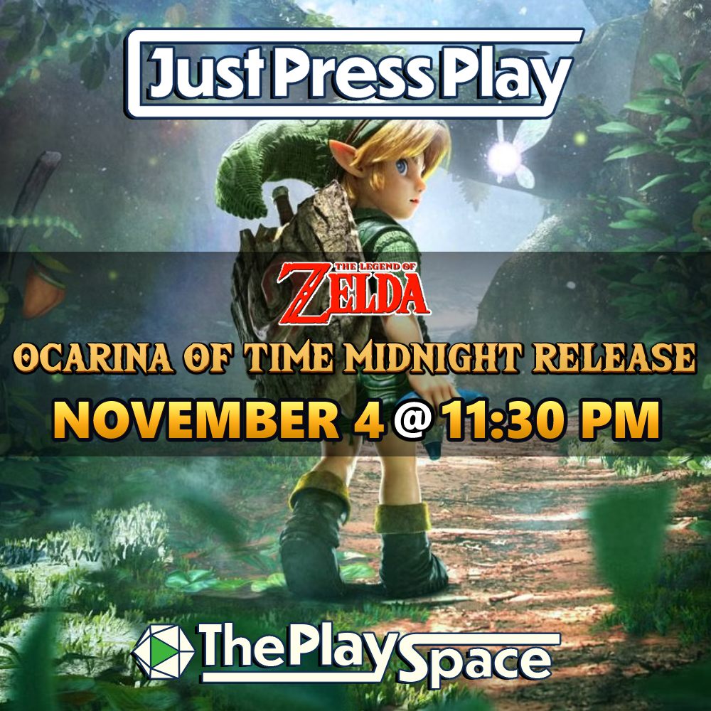 The Legend of Zelda: Ocarina of Time Midnight Release Event!