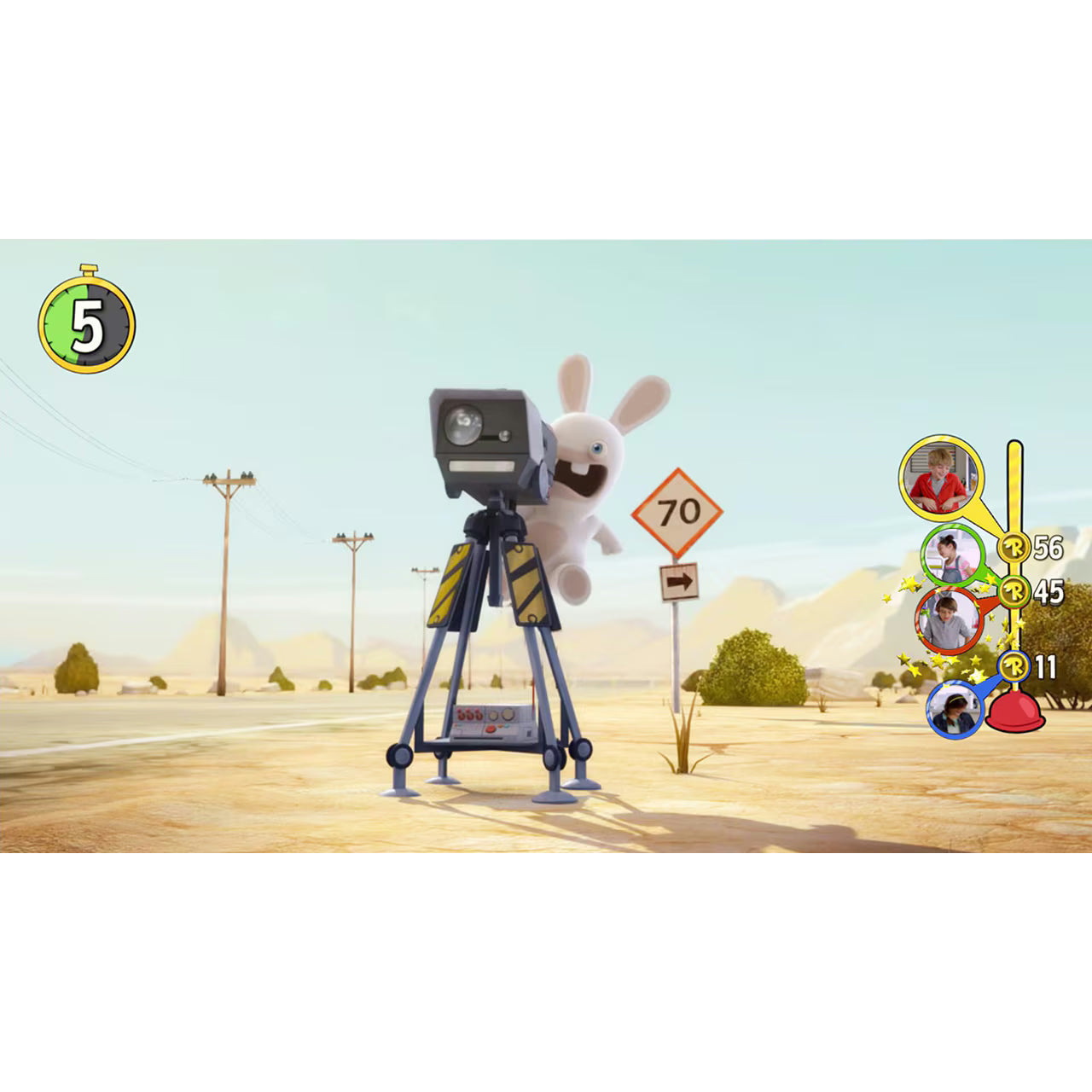 Rabbids Invasion: The Interactive TV Show - PlayStation 4 - Ubisoft