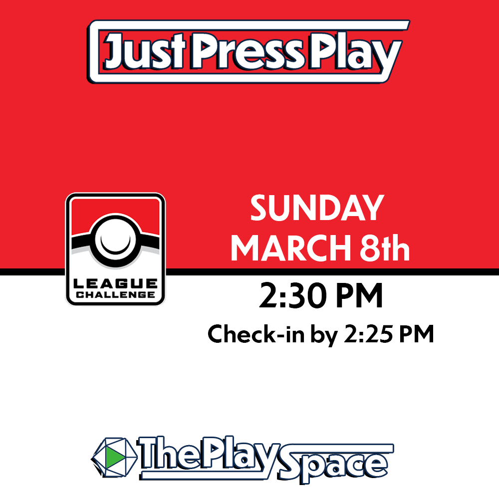 Pokémon @ JPP: March League Challenge!