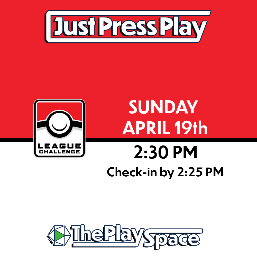 Pokémon @ JPP: April League Challenge!