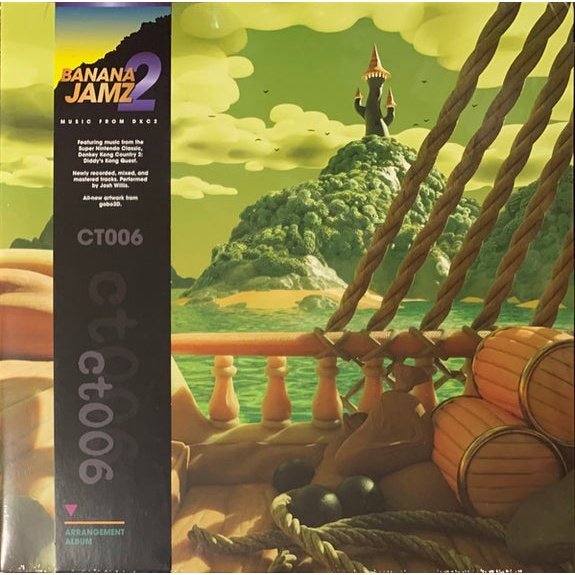 Banana Jamz 2 OST - Vinyl LP Record Red Swirl