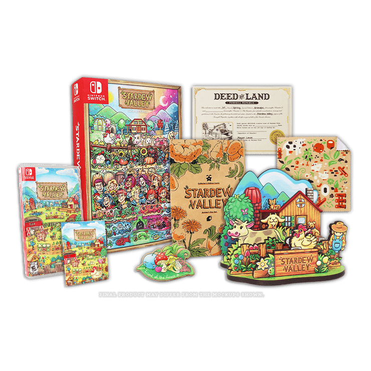 Stardew Valley: Collector's Edition - Nintendo Switch Stardew Valley: Collector's Edition - Nintendo Switch