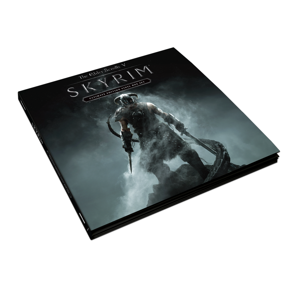 Skyrim Ultimate Vinyl OST Box Set 4 LP Clear