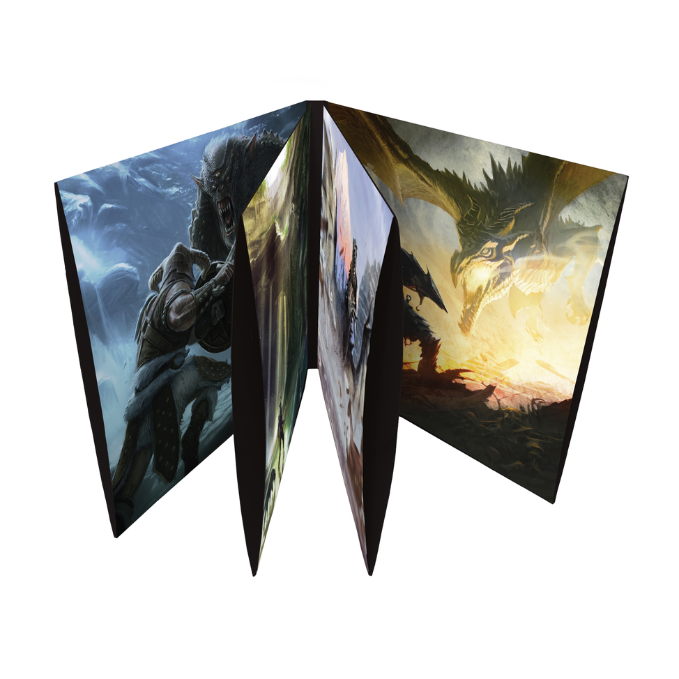 Skyrim Ultimate Vinyl OST Box Set 4 LP Clear