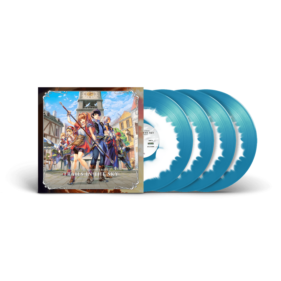 Trails in the Sky Vinyl OST 4 LP Blue Swirl