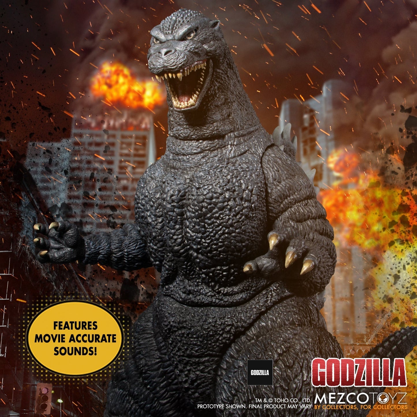 Ultimate Godzilla: Godzilla Mezco Toys 18" Figure